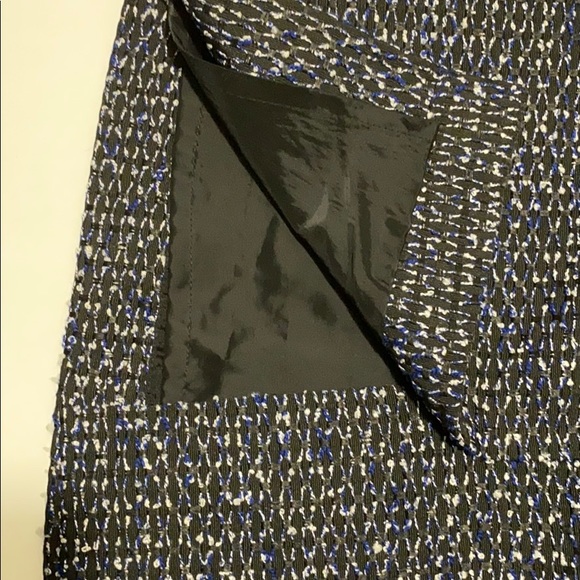 J. Crew Midnight Tweed Pencil Skirt Size 10 - Picture 5 of 8